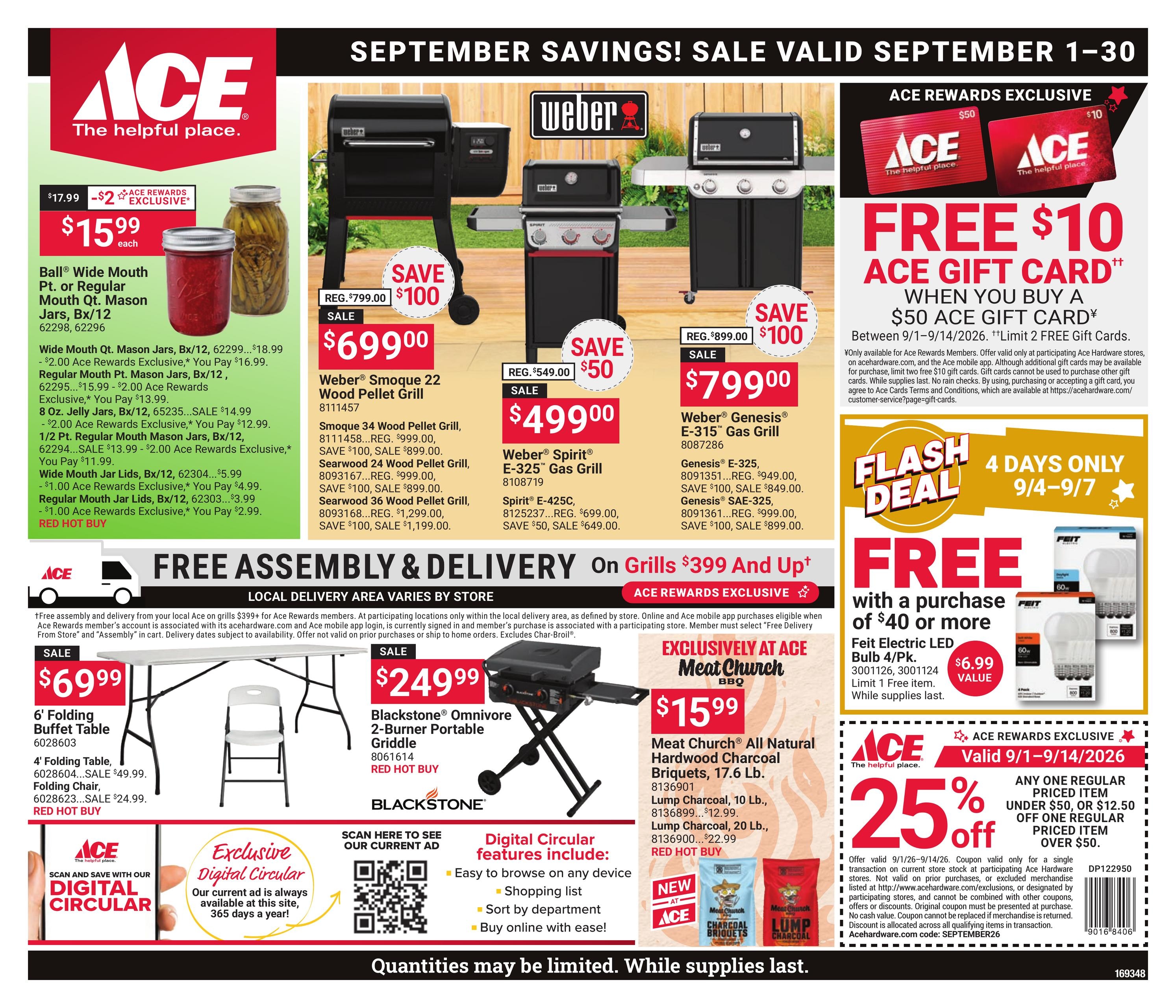 Ace Hardware weekly ad page 1