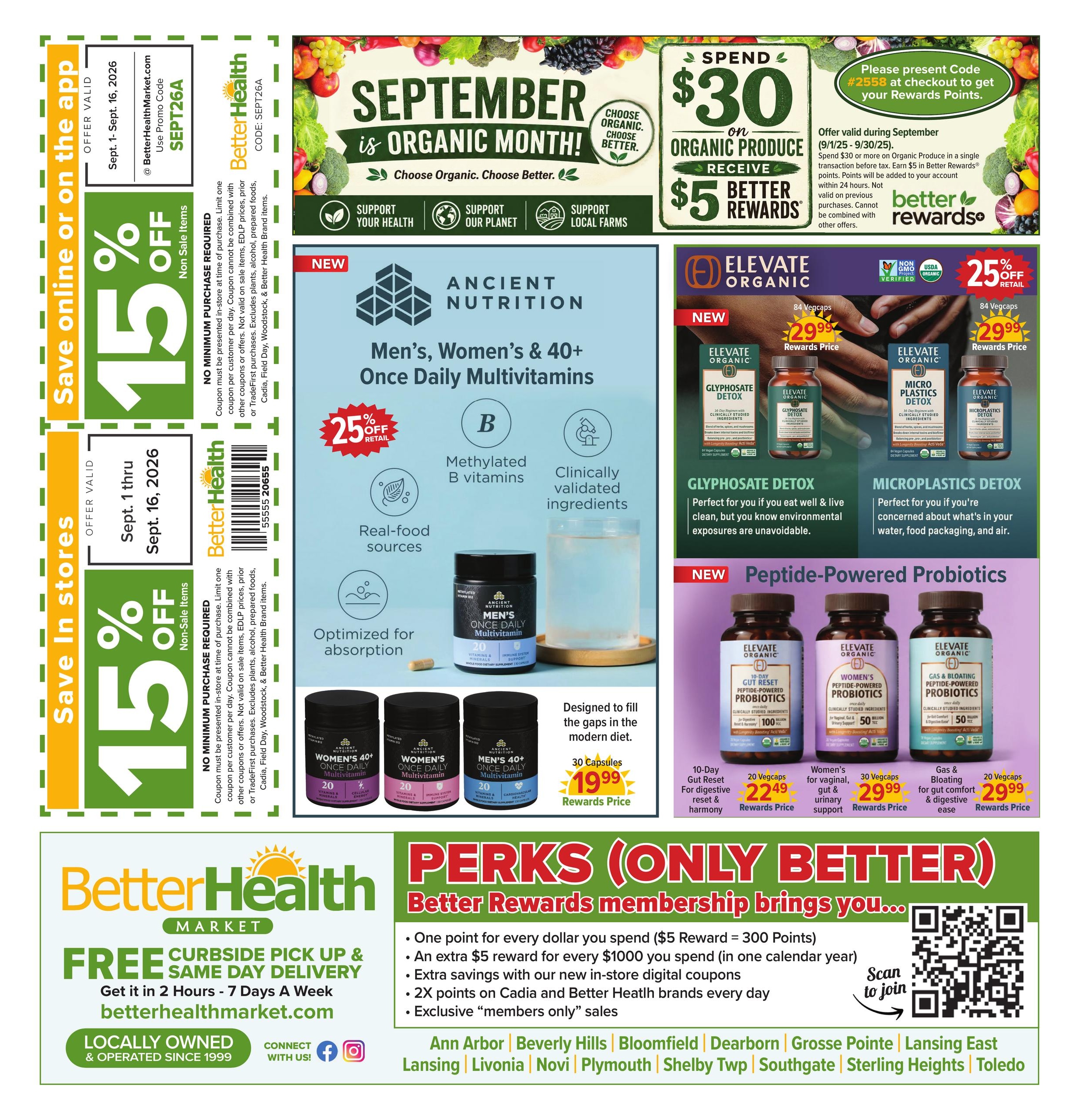 Better Health Market weekly ad page 12