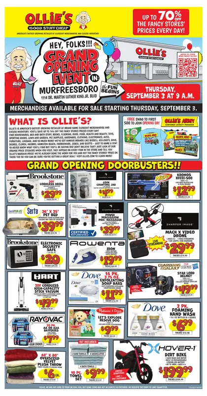 Ollie's Bargain Outlet Current Flyer