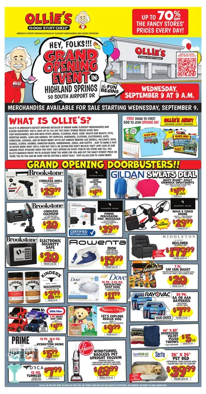 Ollie's Bargain Outlet Current Flyer