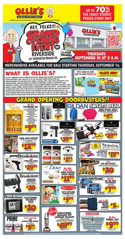 Ollie's Bargain Outlet Current Flyer