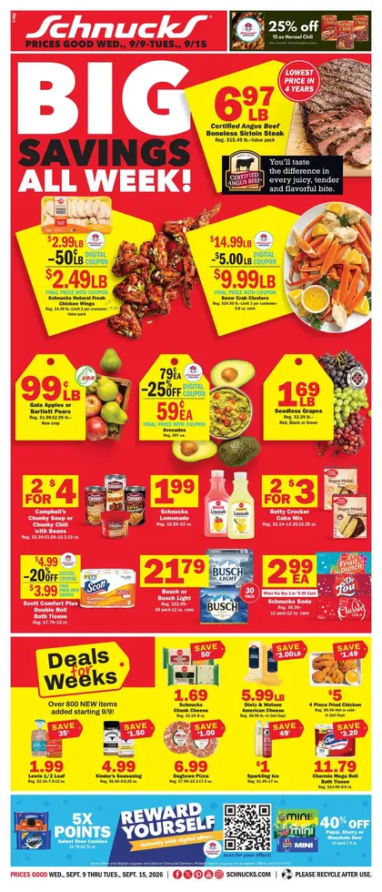 Schnucks Weekly Print Ad