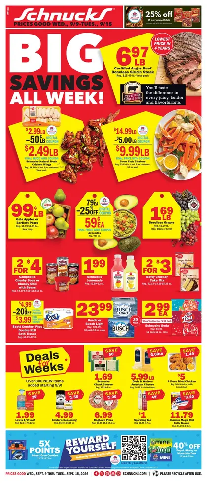 Schnucks Weekly Print Ad