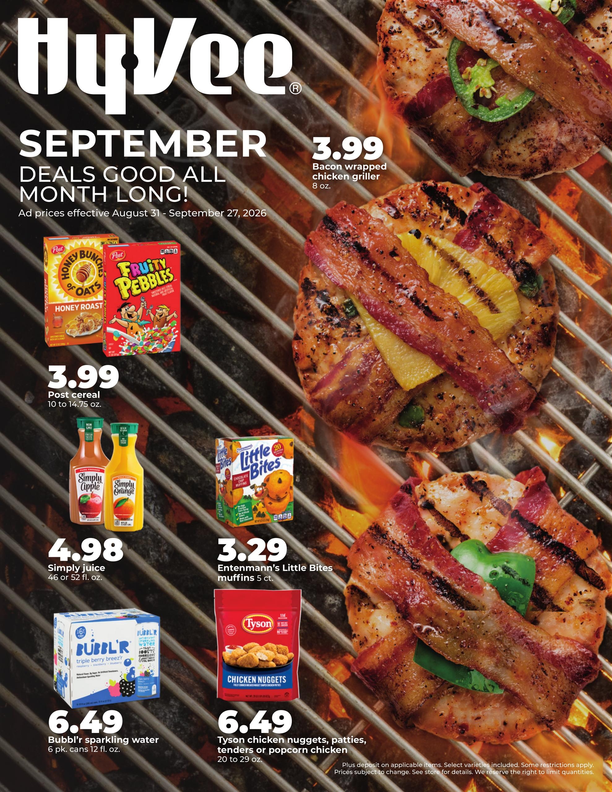 Hy-Vee weekly ad page 1
