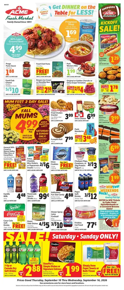 Acme Fresh Market Weekly