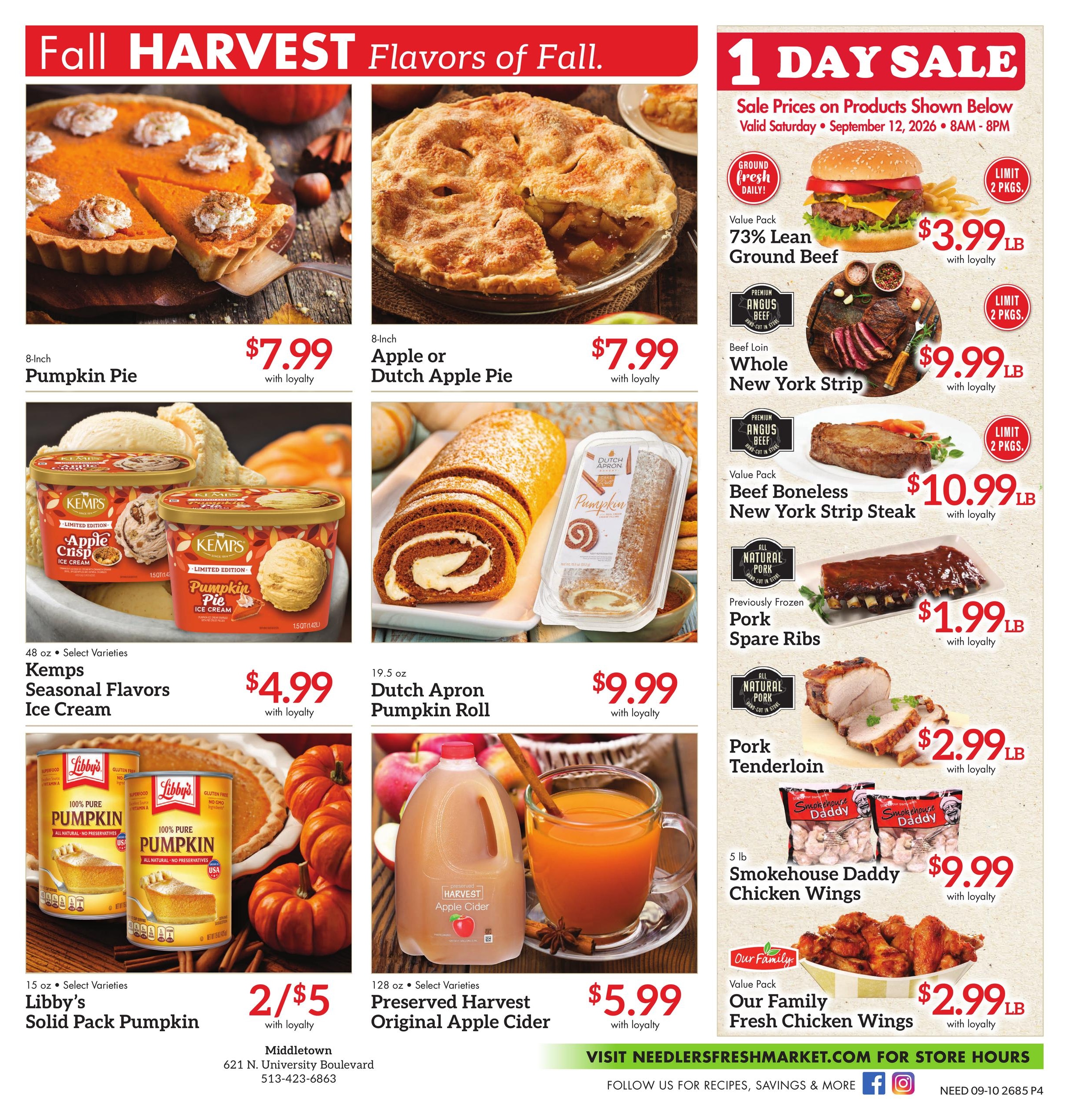Needler's Fresh Market weekly ad page 4