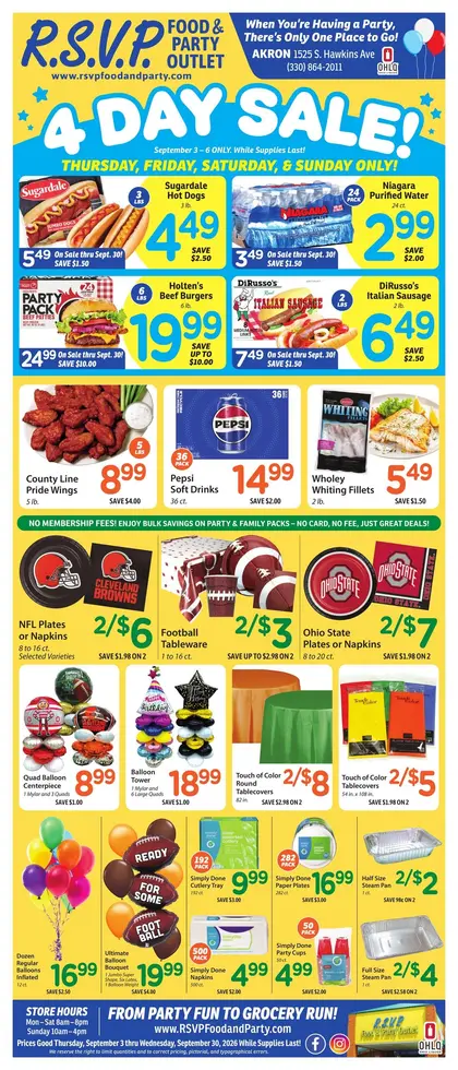 RSVP Food & Party Outlet Direct