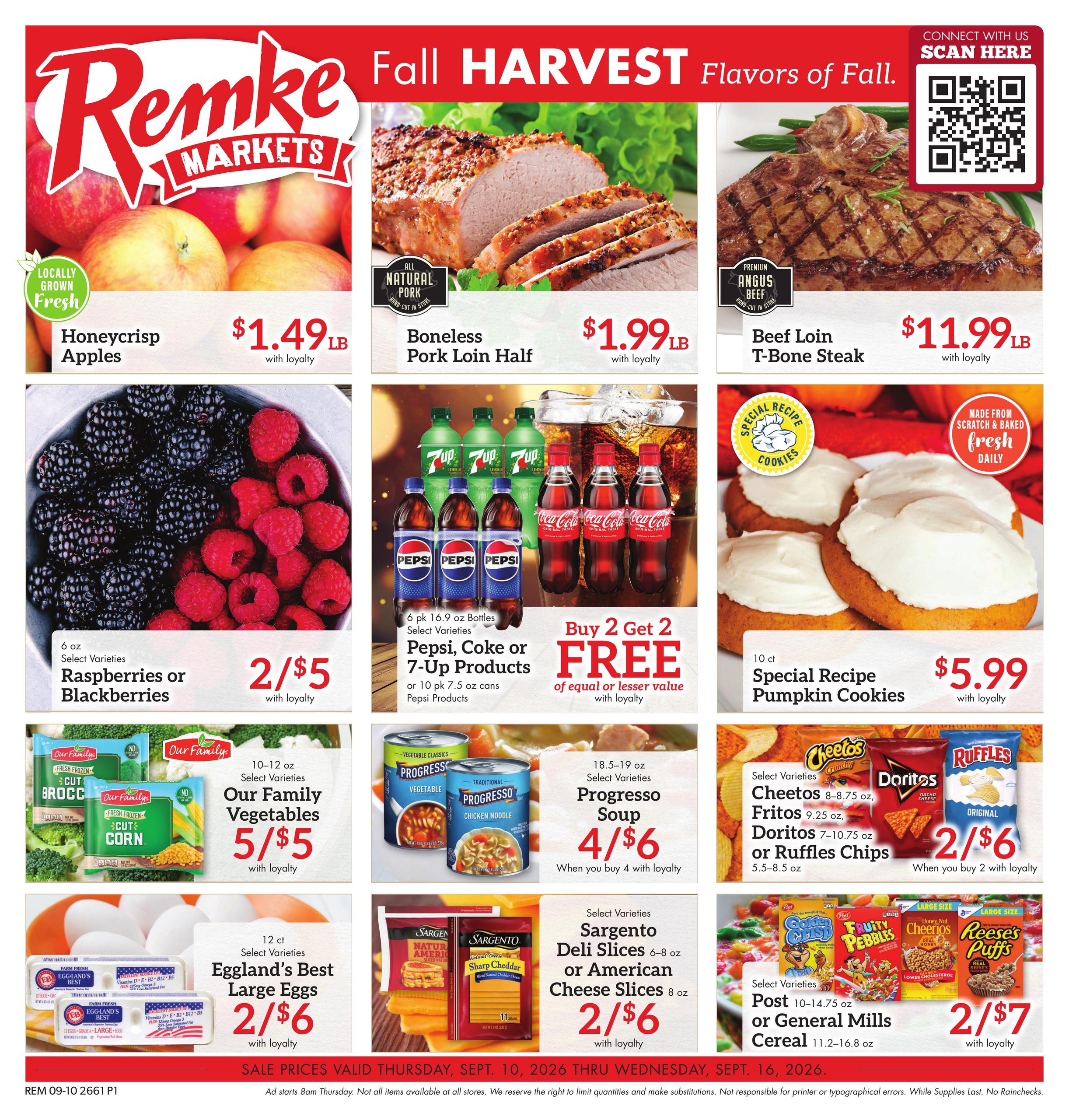 Remke Markets weekly ad page 1