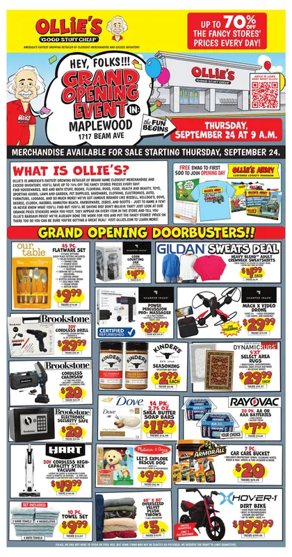 Ollie's Bargain Outlet Maplewood, MN Grand Opening