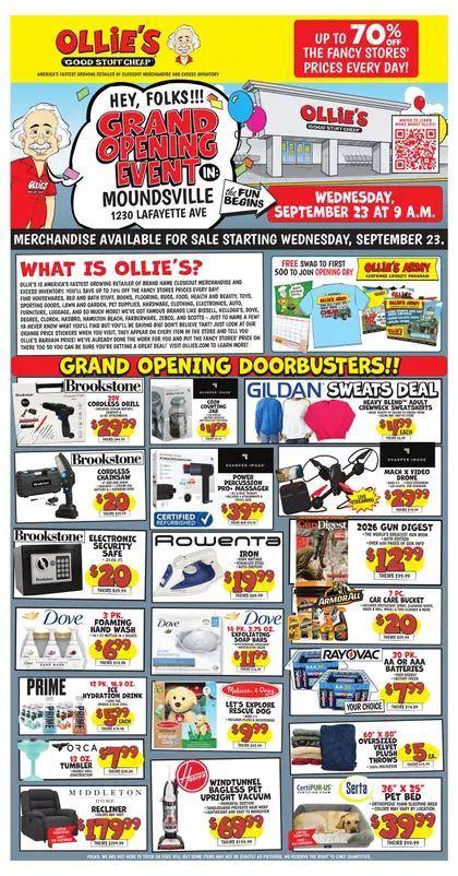 Ollie's Bargain Outlet Current Flyer