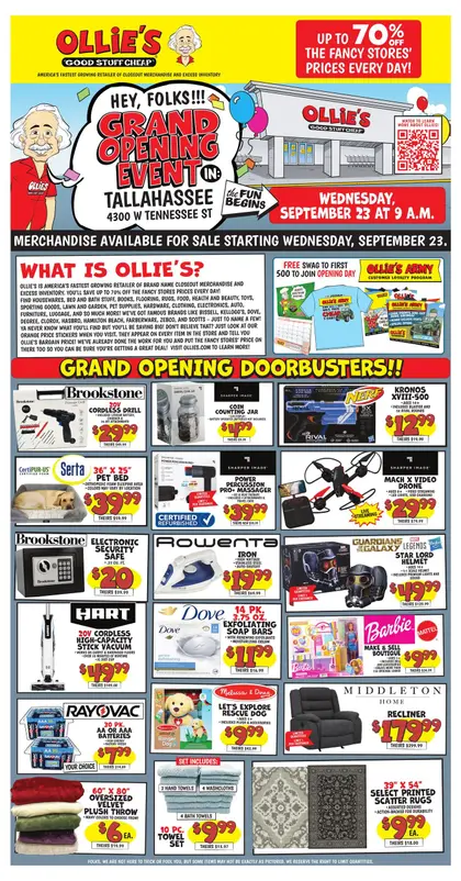 Ollie's Bargain Outlet Current Flyer