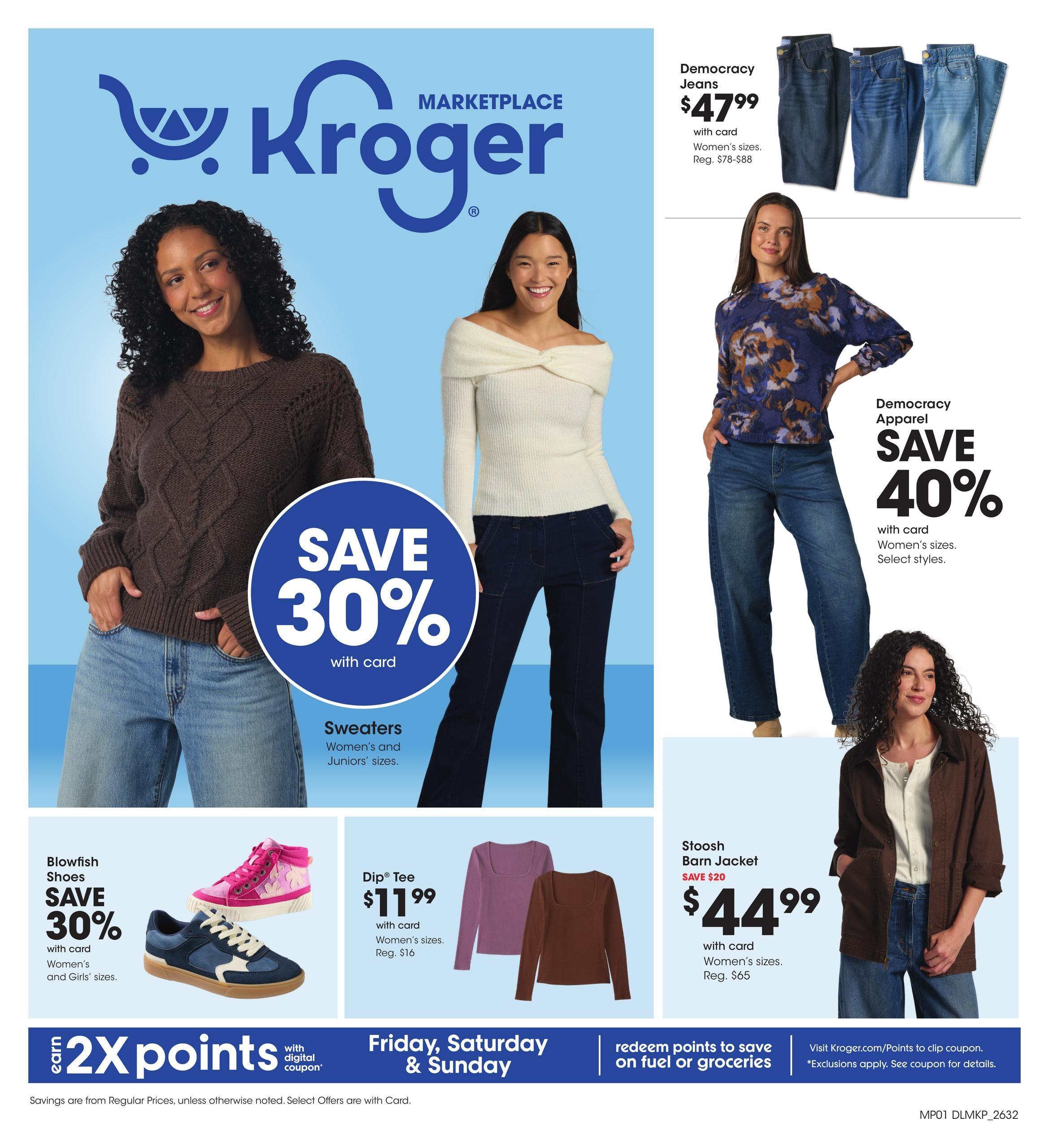Kroger weekly ad page 1