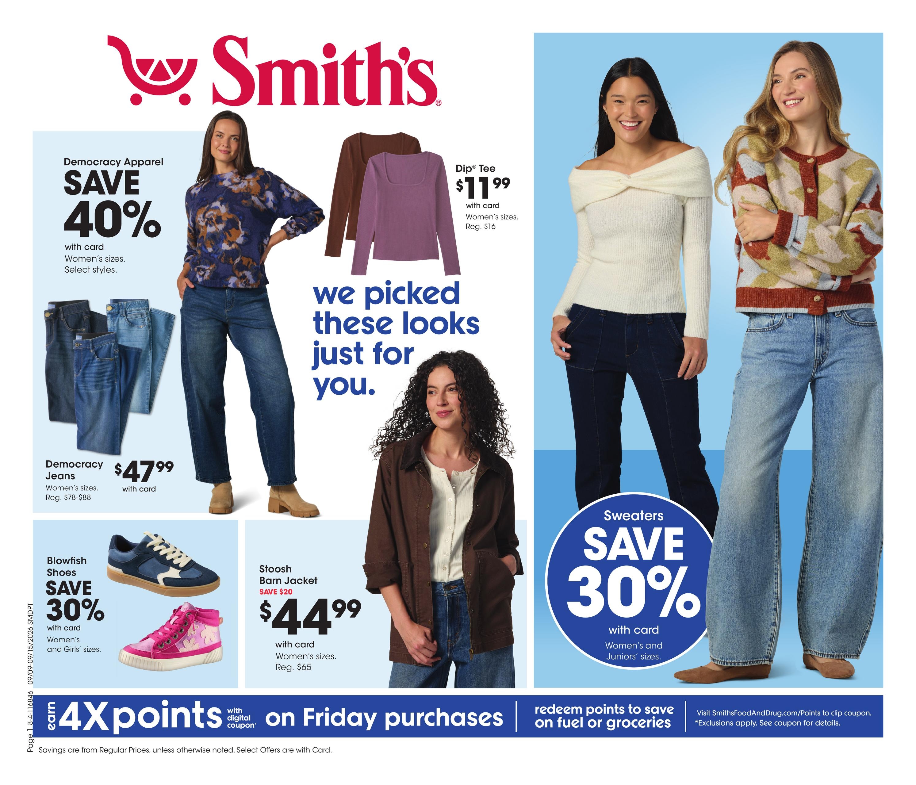Smith's weekly ad page 1