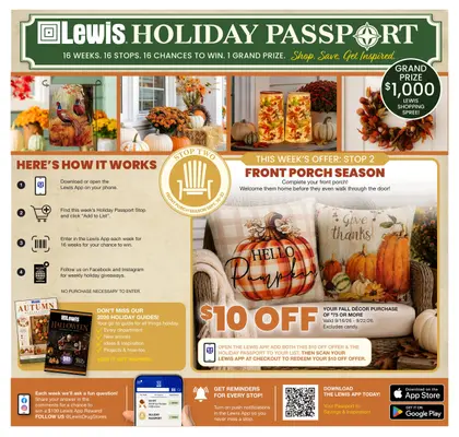 Lewis Drug Weekly Ad