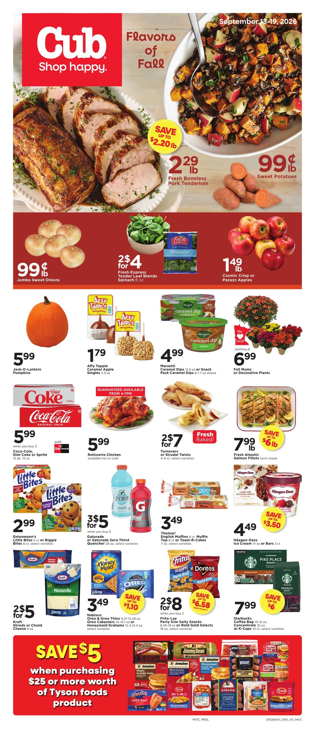 Cub Foods weekly ad page 1