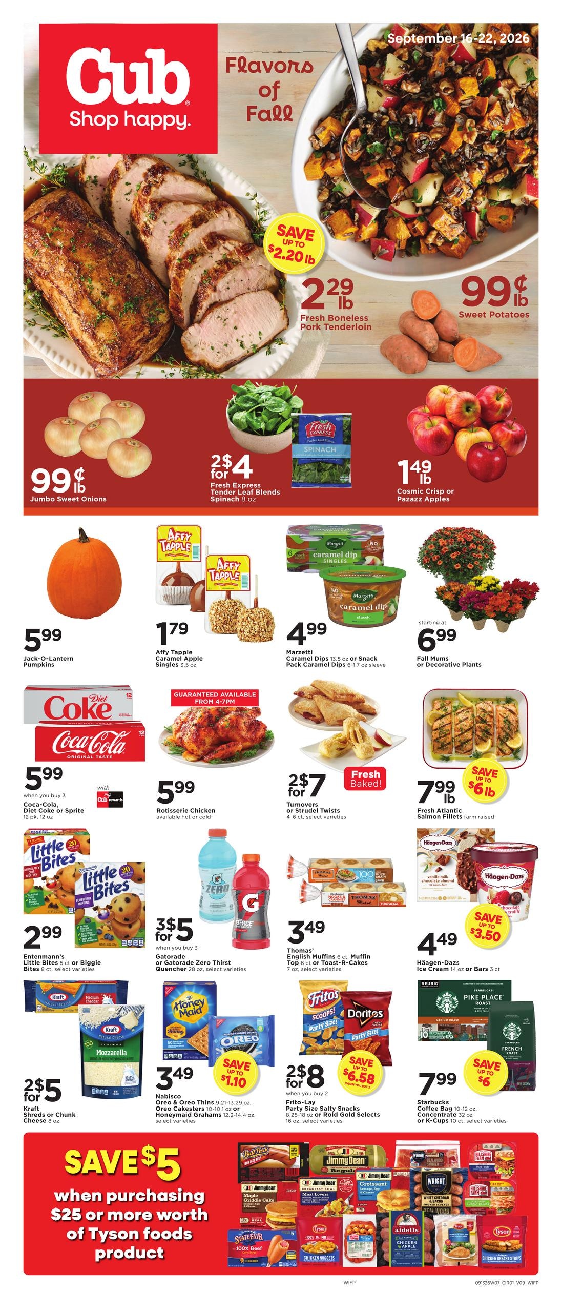 Cub Foods weekly ad page 1