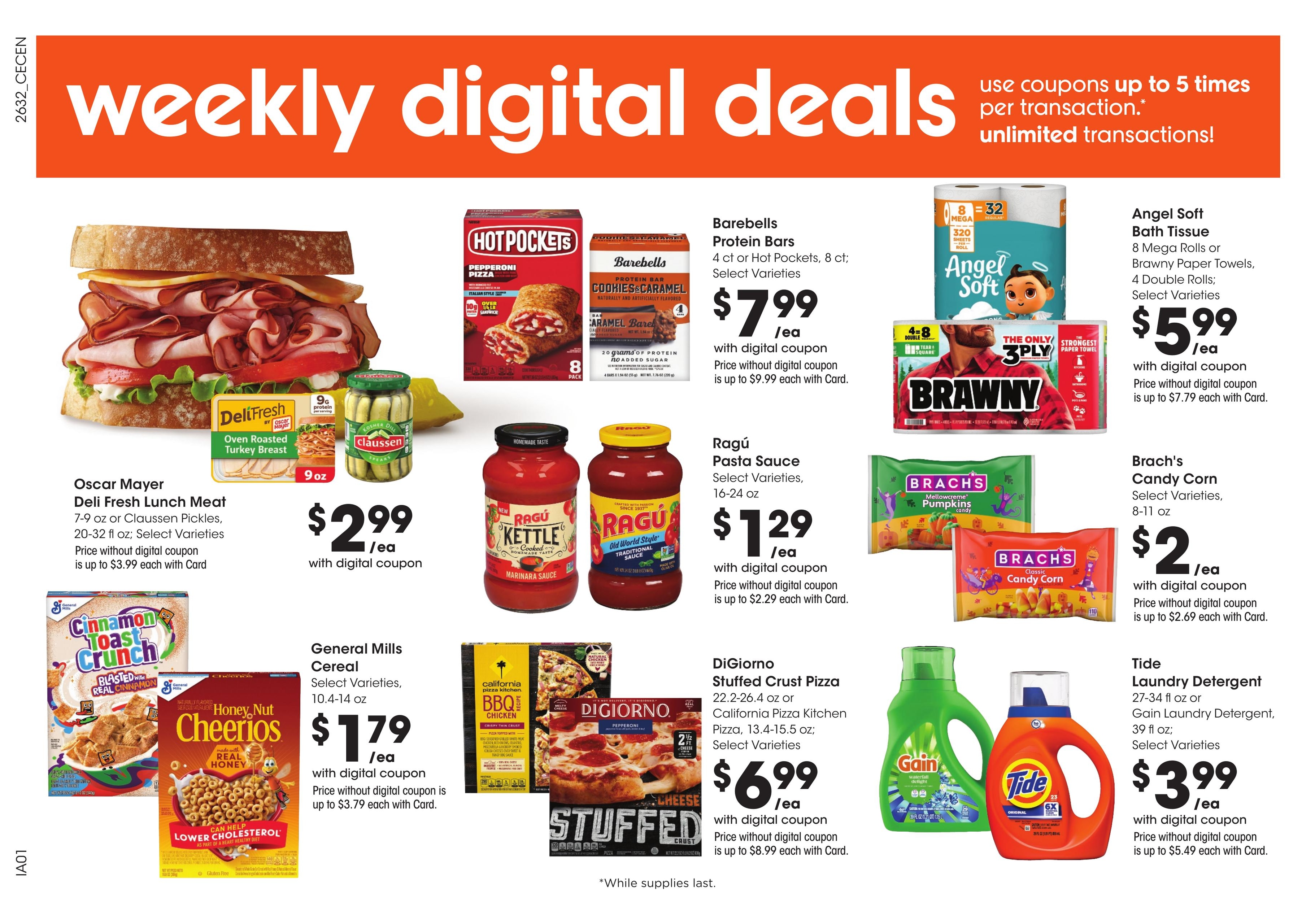 Pay Less Super Markets weekly ad page 2