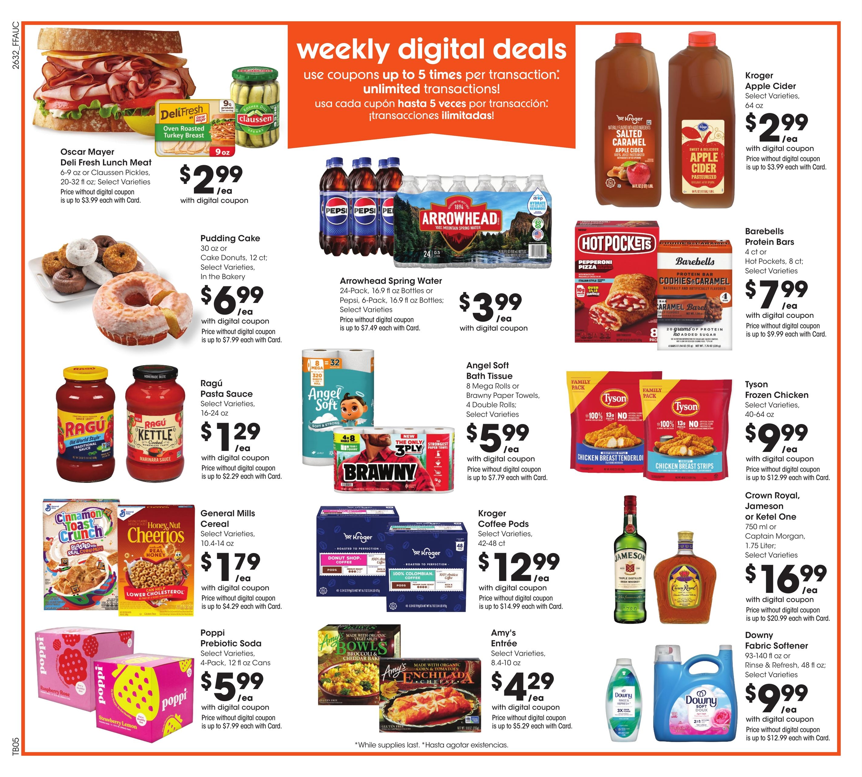 Fry's Food Stores weekly ad page 2