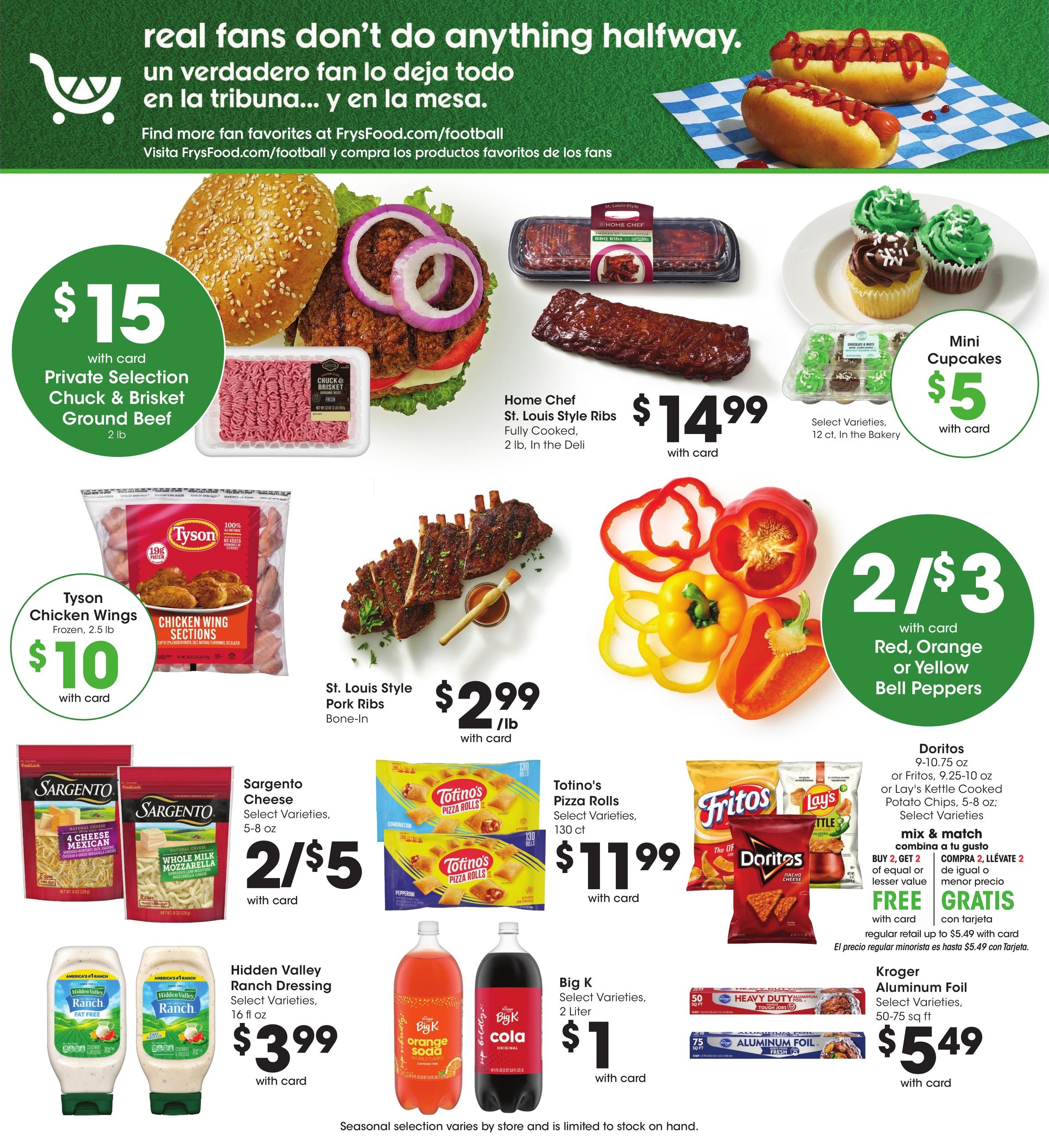 Fry's Food Stores weekly ad page 6