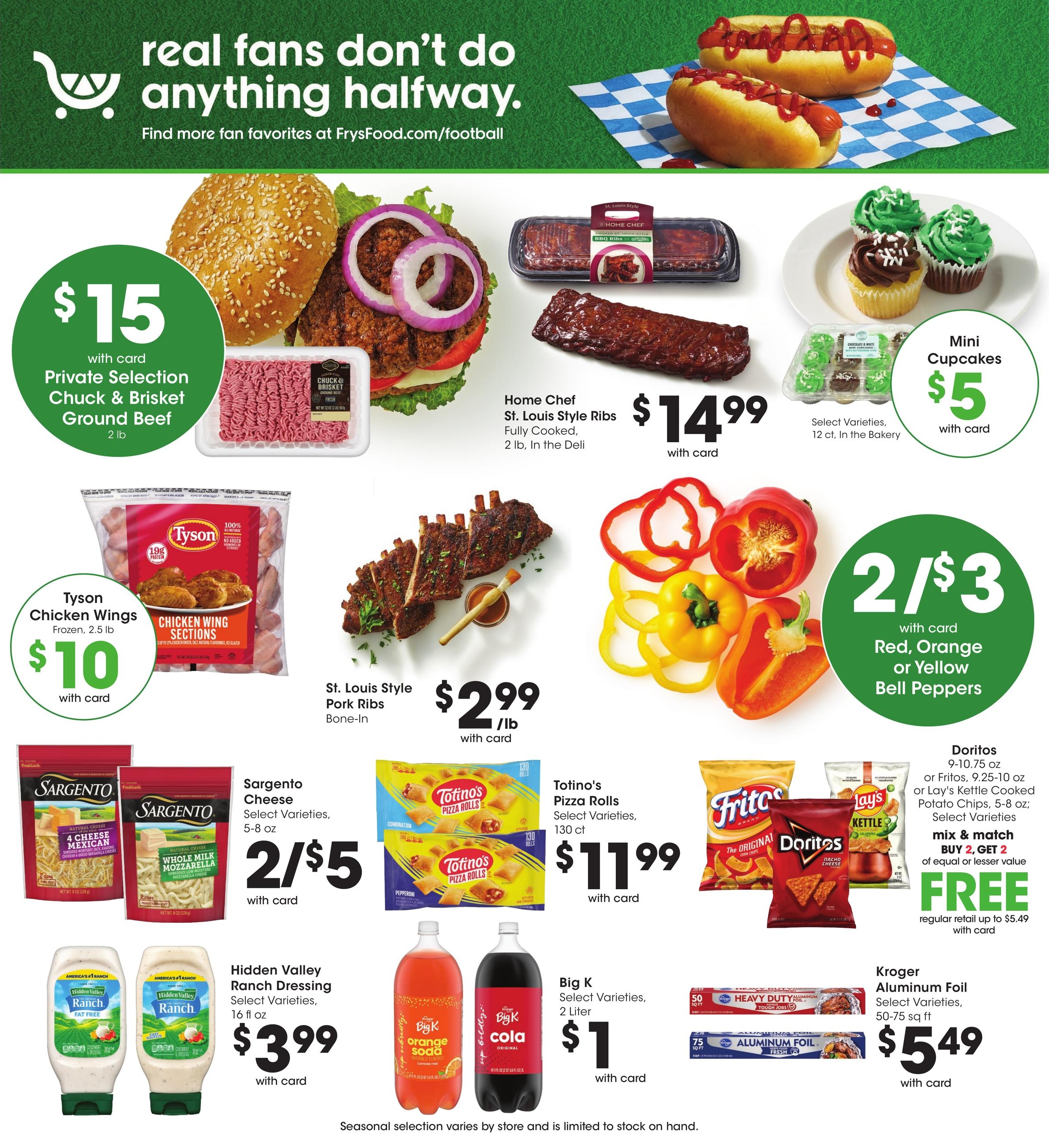Fry's Food Stores weekly ad page 6
