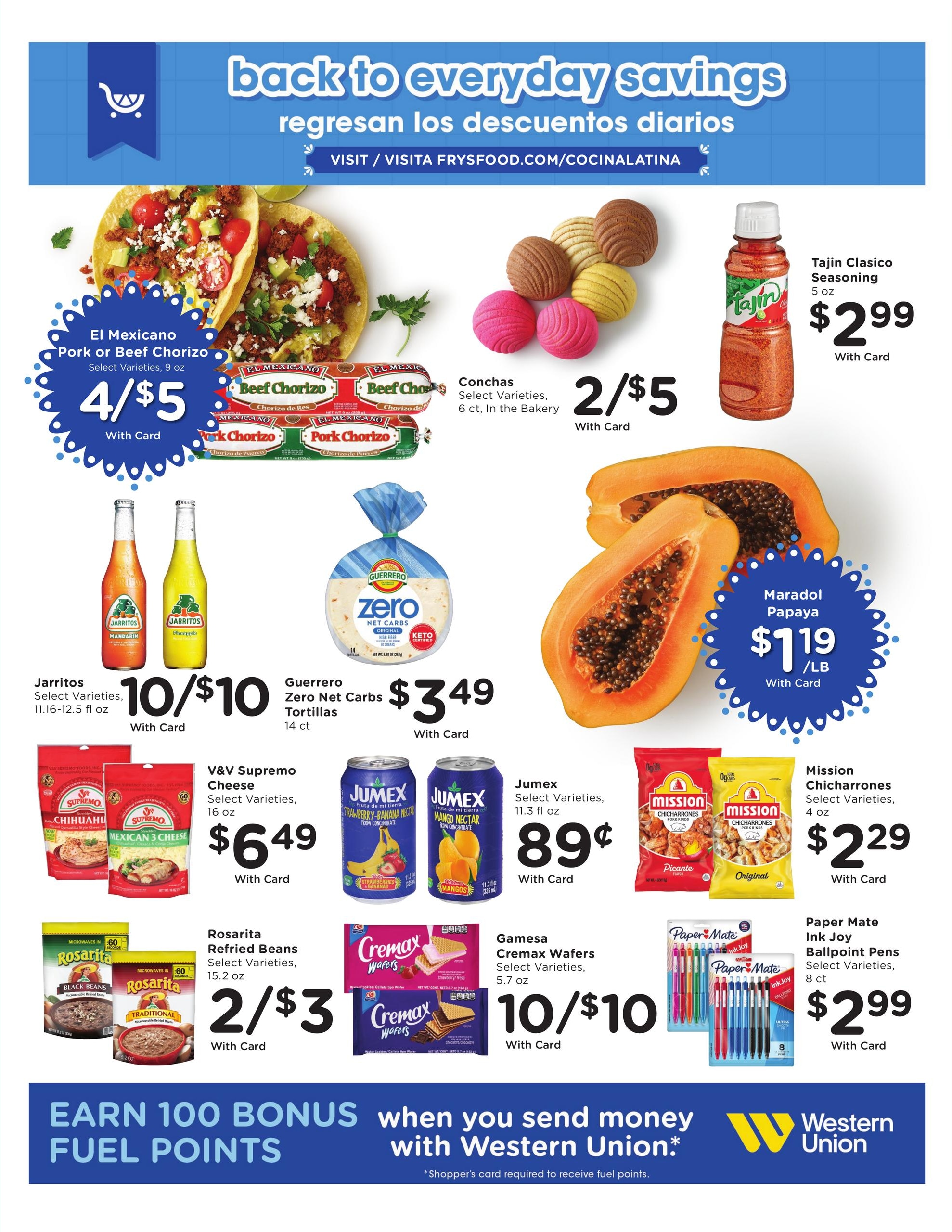 Fry's Food Stores weekly ad page 15