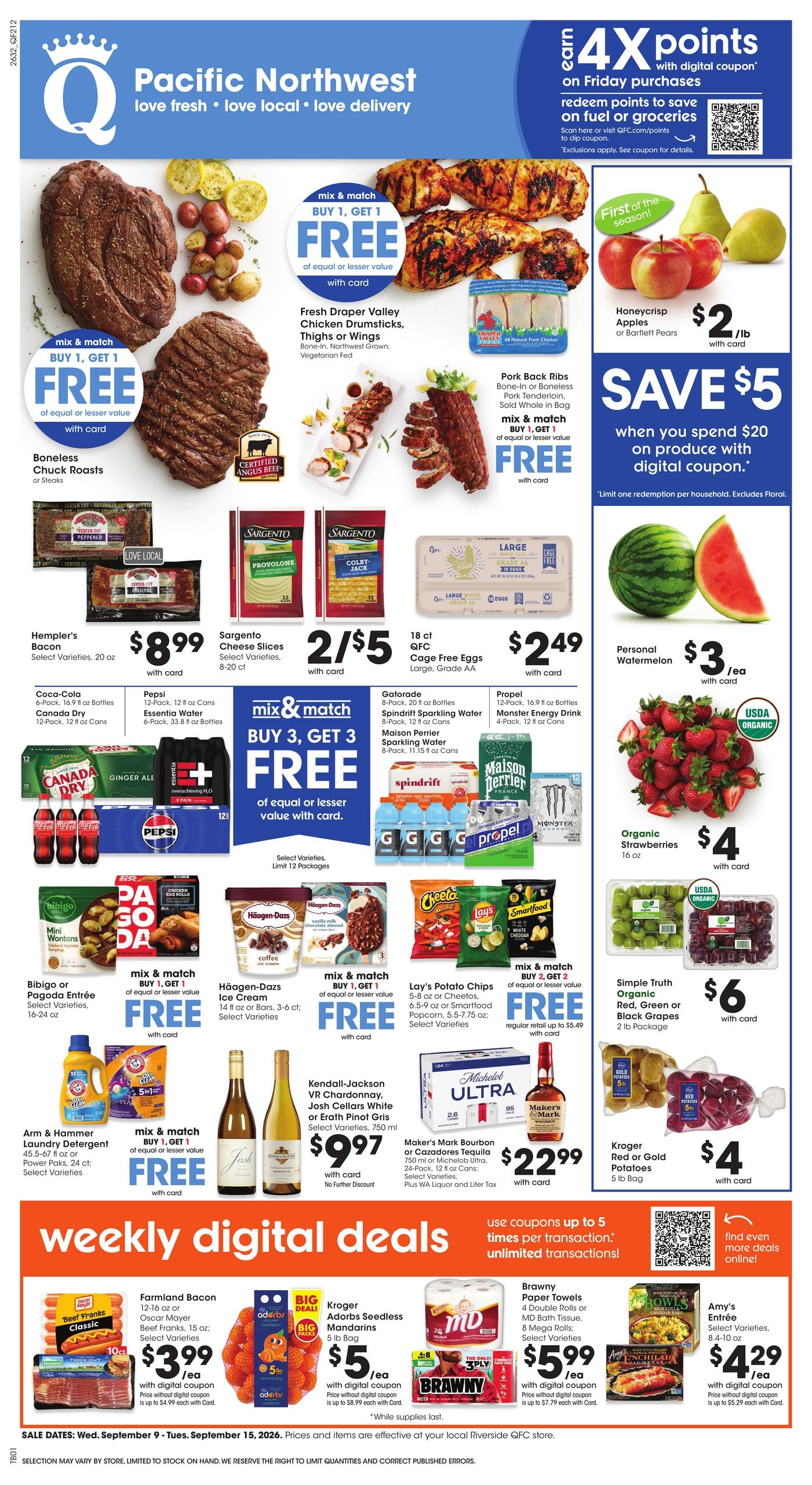QFC weekly ad page 1
