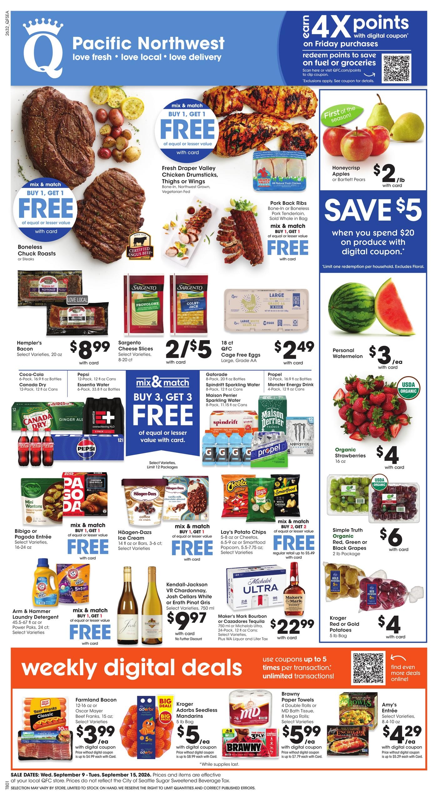 QFC weekly ad page 1