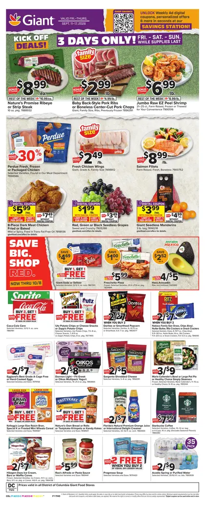Giant Food Weekly Ad