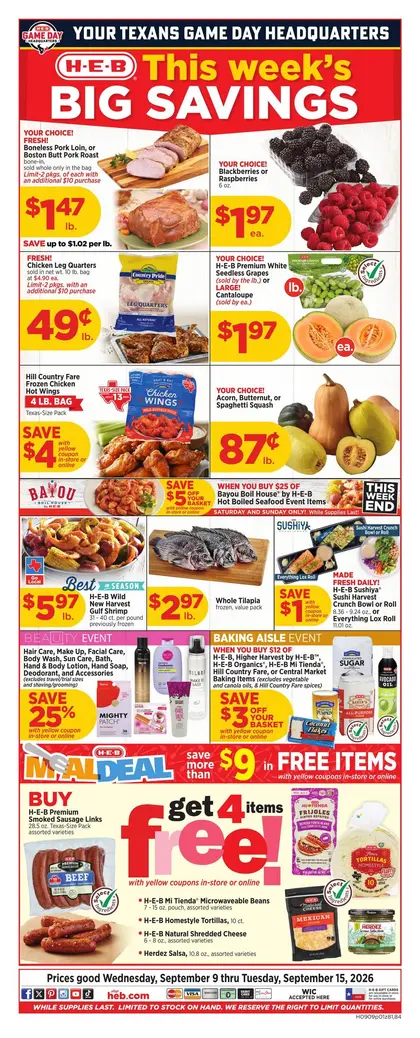 H-E-B Weekly Ad