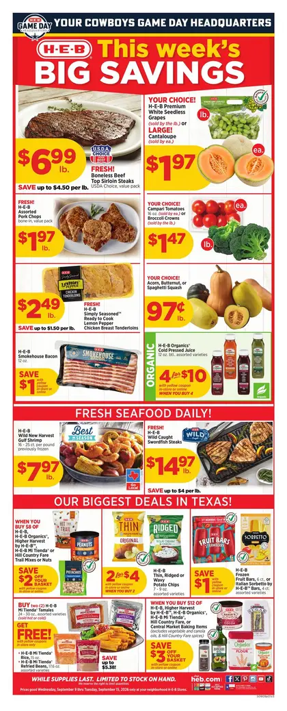 H-E-B Weekly Ad