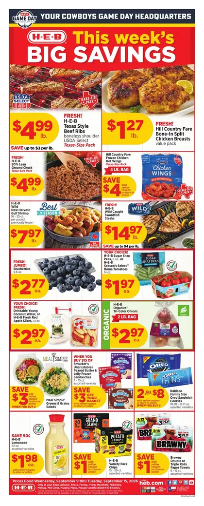 H-E-B Weekly Ad