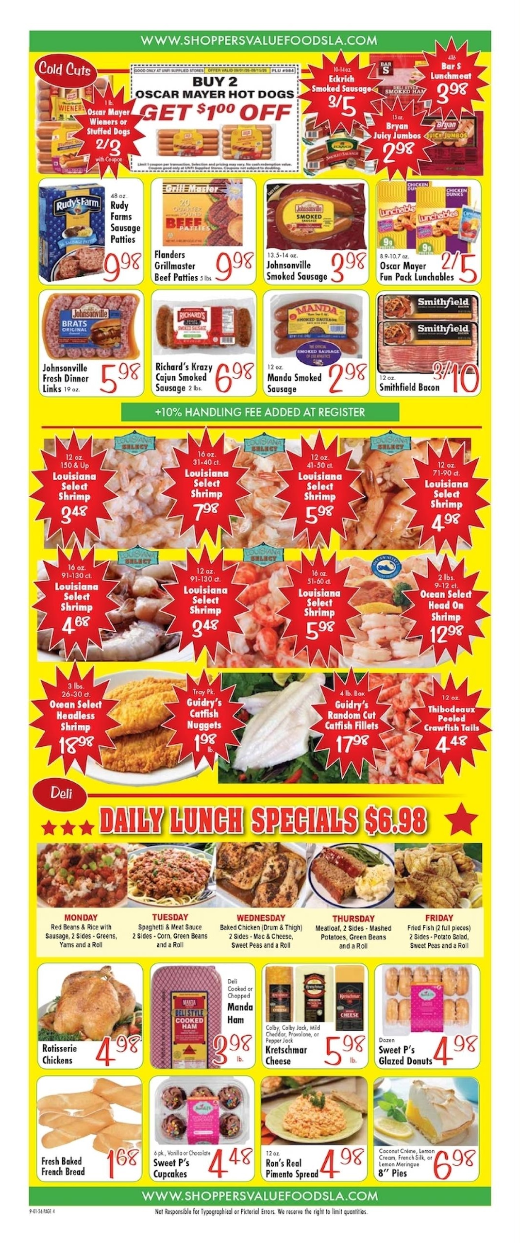 Shoppers Value Foods LA weekly ad page 4