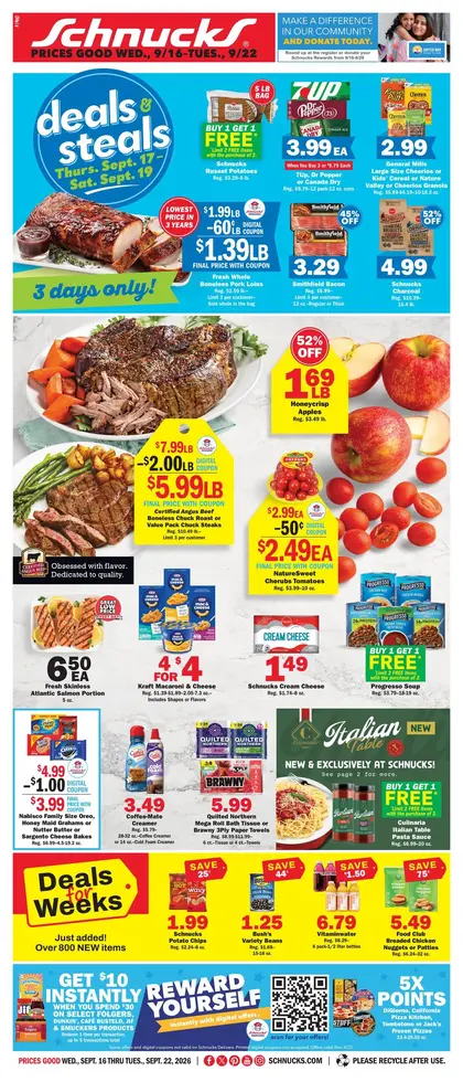 Schnucks Weekly Print Ad