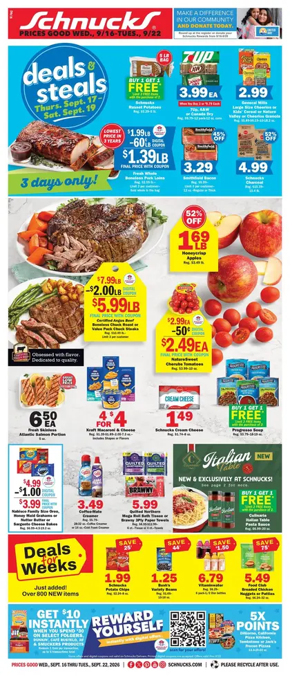 Schnucks Weekly Print Ad