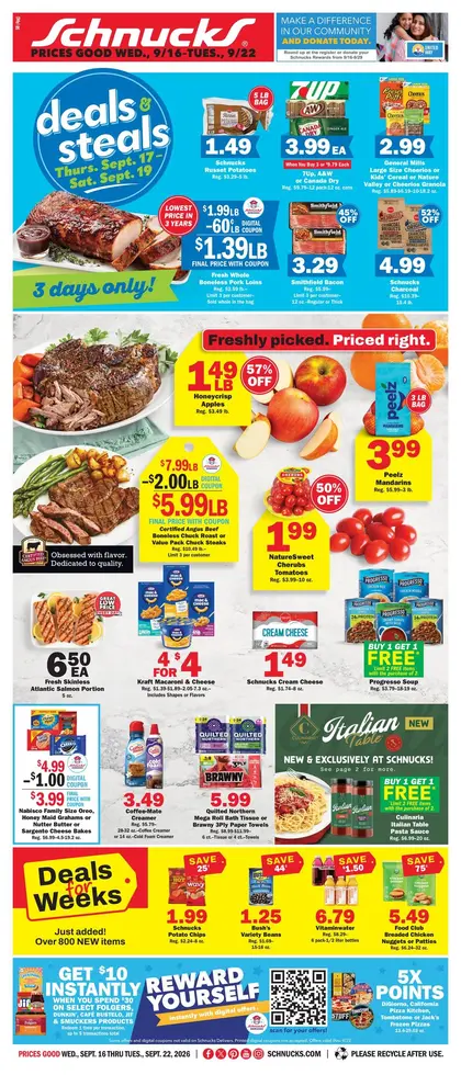 Schnucks Weekly Print Ad