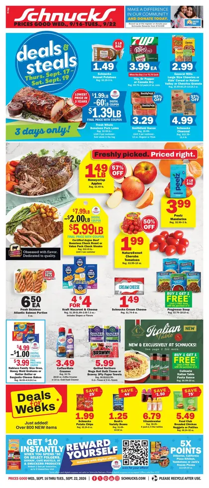Schnucks Weekly Print Ad