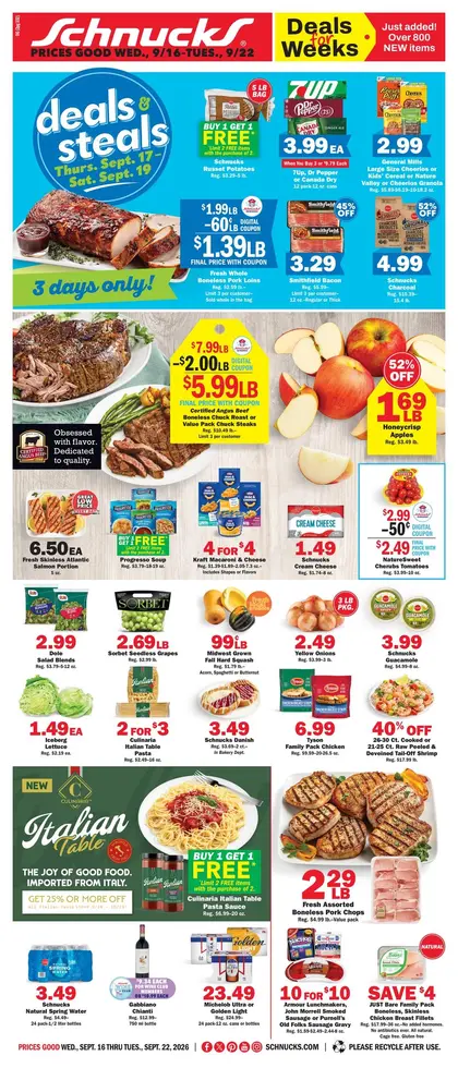 Schnucks Weekly Print Ad
