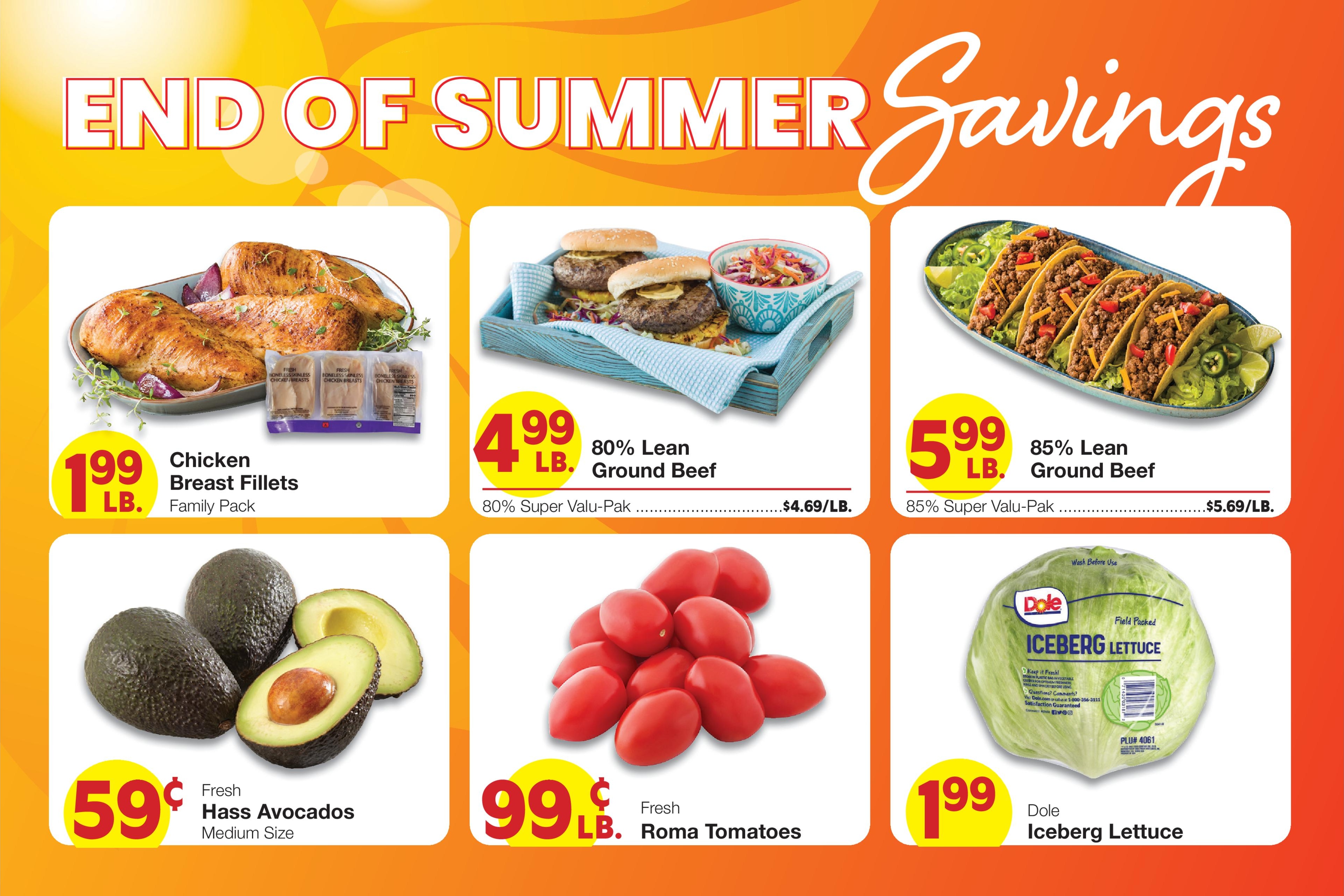 Albertsons Market weekly ad page 2