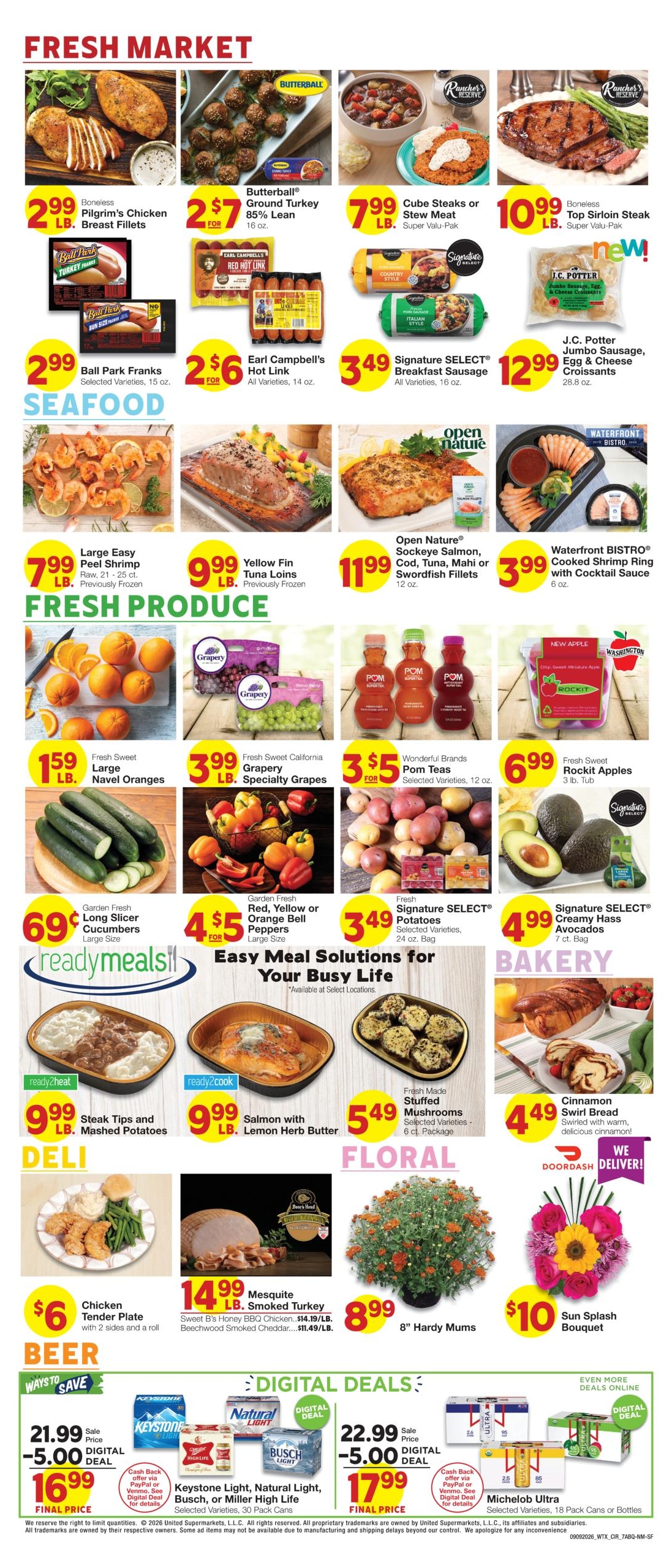 Albertsons Market weekly ad page 8
