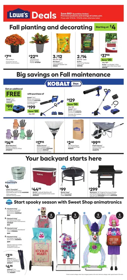 Lowe's Weekly Ad