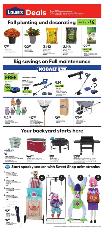 Lowe's Weekly Ad