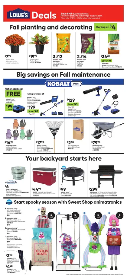 Lowe's Weekly Ad