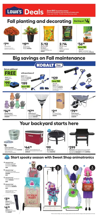 Lowe's Weekly Ad