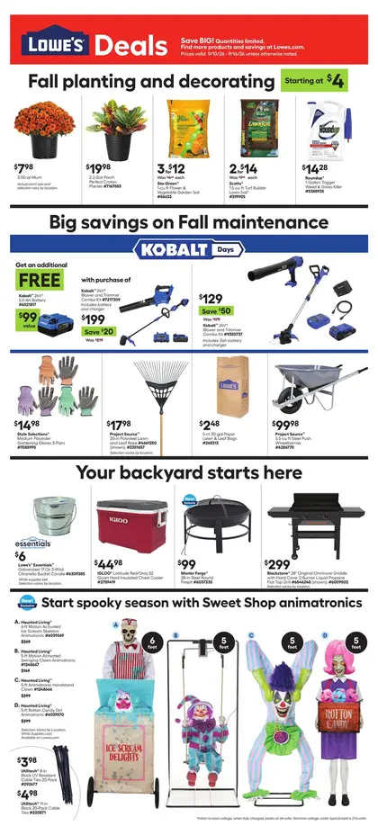 Lowe's Weekly Ad