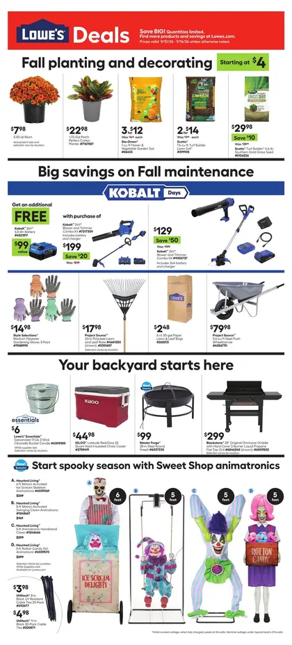 Lowe's Weekly Ad
