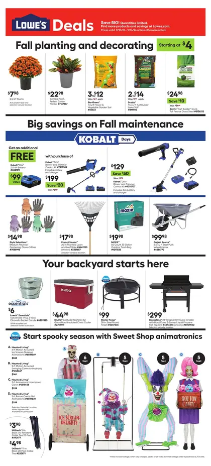Lowe's Weekly Ad