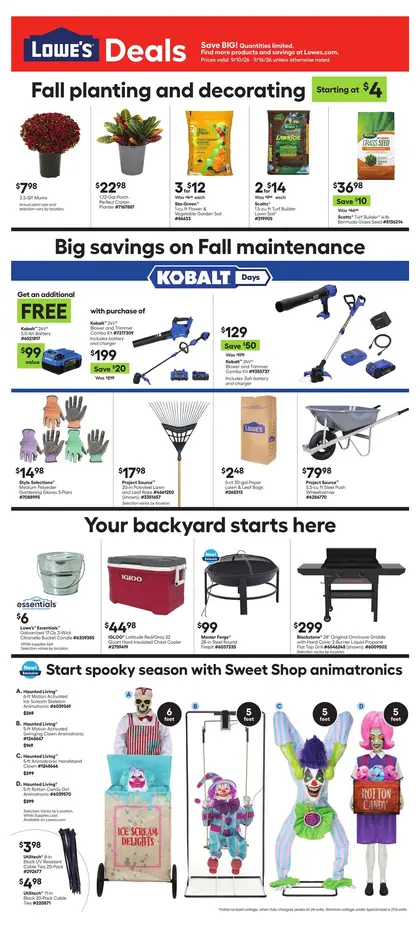 Lowe's Weekly Ad