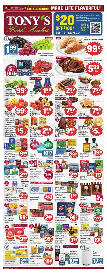 Tony's Fresh Market Weekly Ad