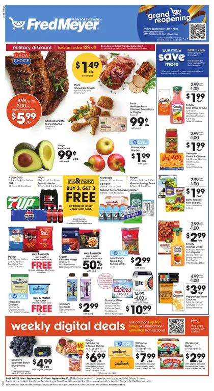 Fred Meyer Weekly Ad
