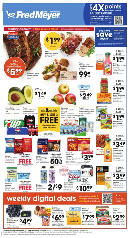 Fred Meyer Weekly Ad